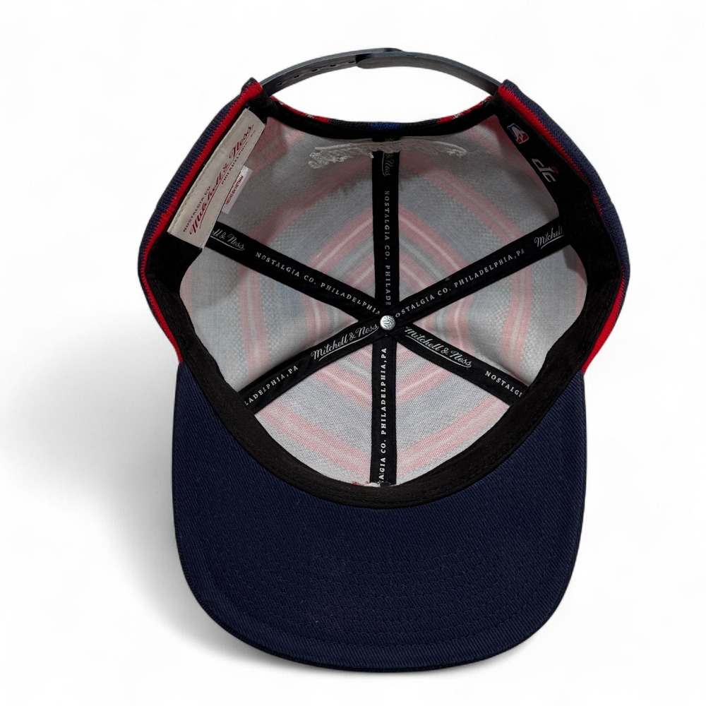 Mitchell & Ness Washington‎ Wizards NBA Hat Knit Geometric Snapback Aztec - Picture 6 of 10